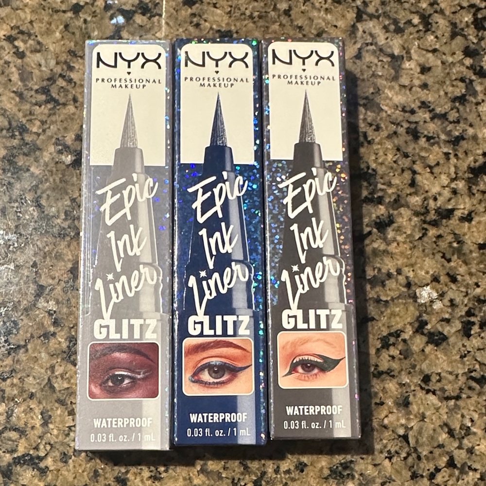NYX Epic Ink Liner Glitz Set